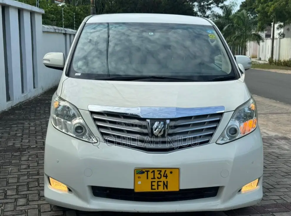 Toyota Alphard 2009 White