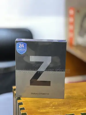New Samsung Galaxy Z Fold3 5G 256 GB Black