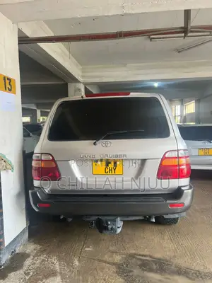 Toyota Land Cruiser 2001 Silver