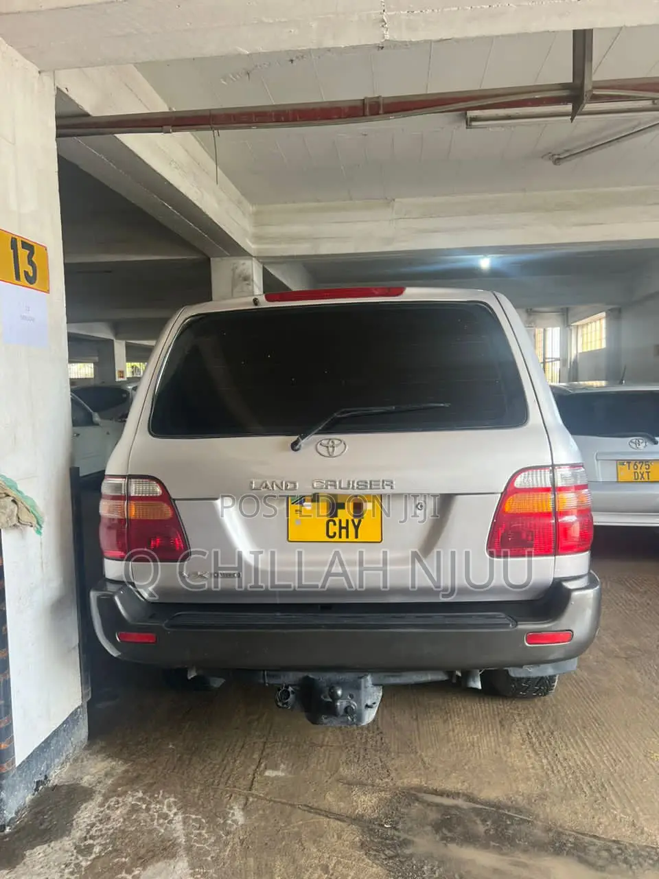 Toyota Land Cruiser 2001 Silver