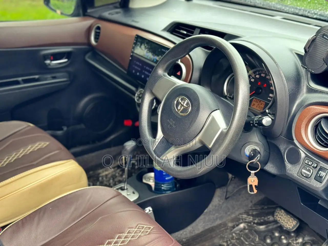 Toyota Vitz 2013 Blue