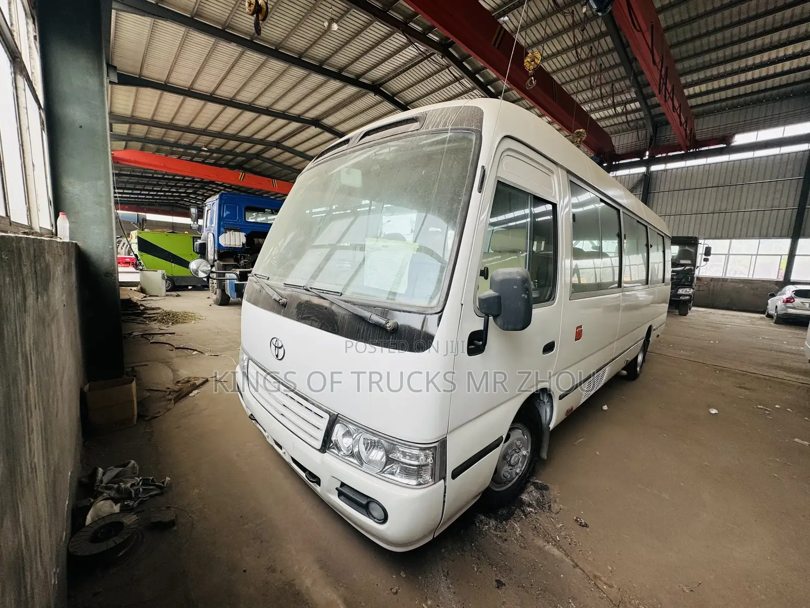 Toyota Coaster 2015 White