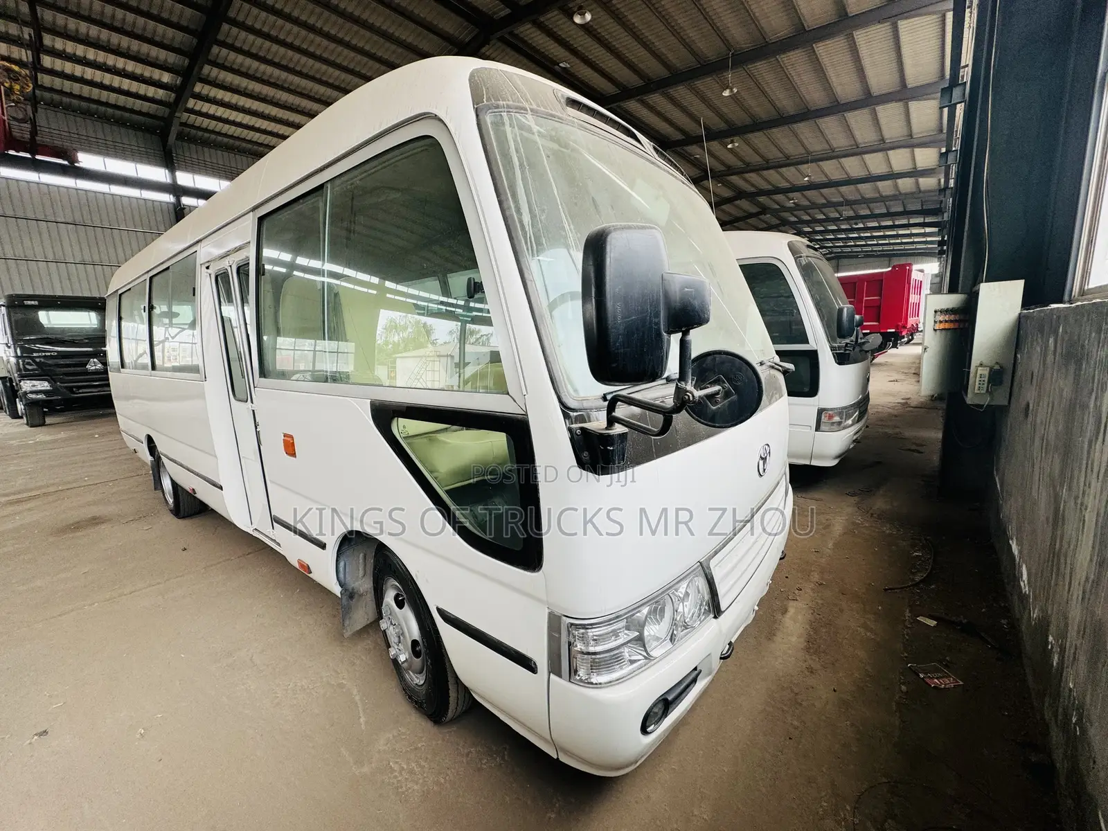 Toyota Coaster 2015 White