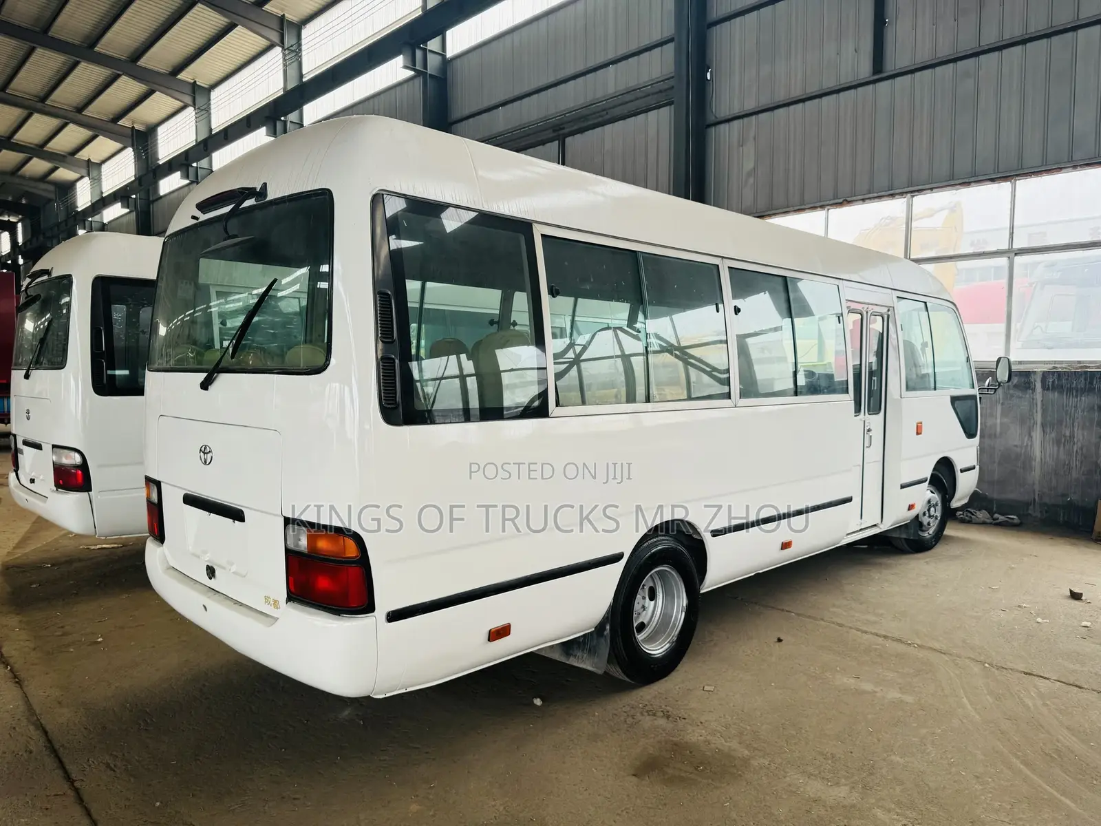 Toyota Coaster 2015 White