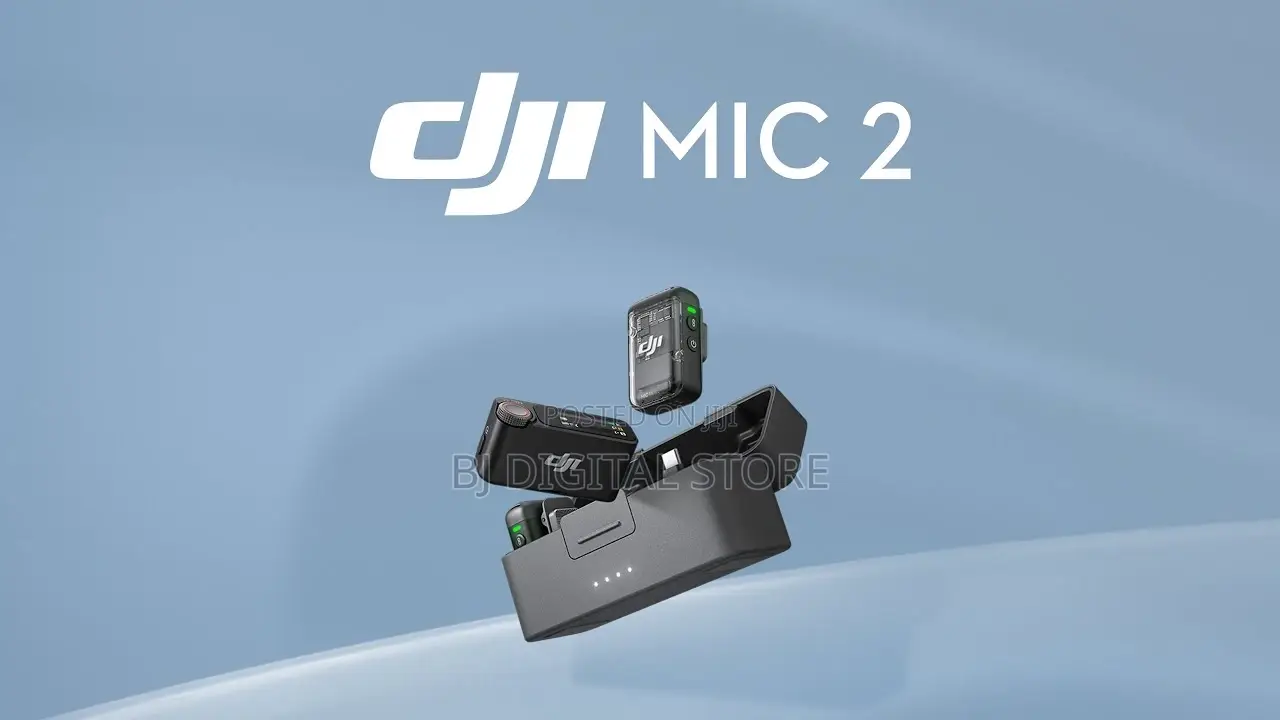 Dji Mic 2 2-Person Compact Digital Wireless Microphone