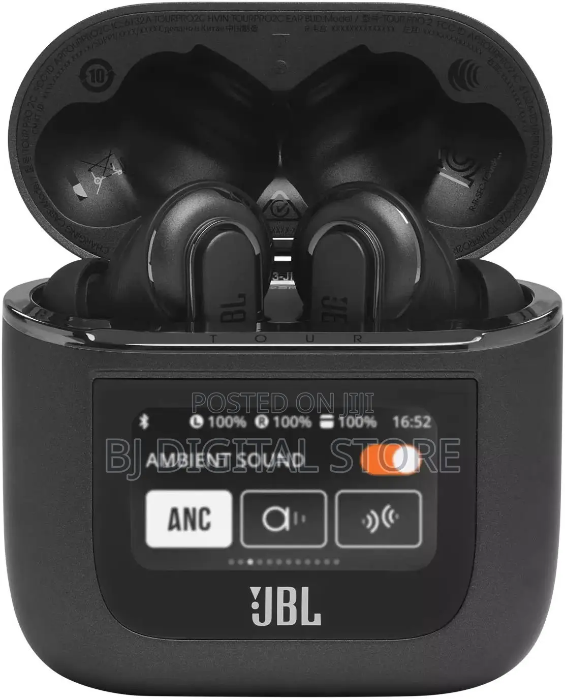 JBL Tour Pro 2 Noise-Canceling True Wireless in-Ear Earbuds
