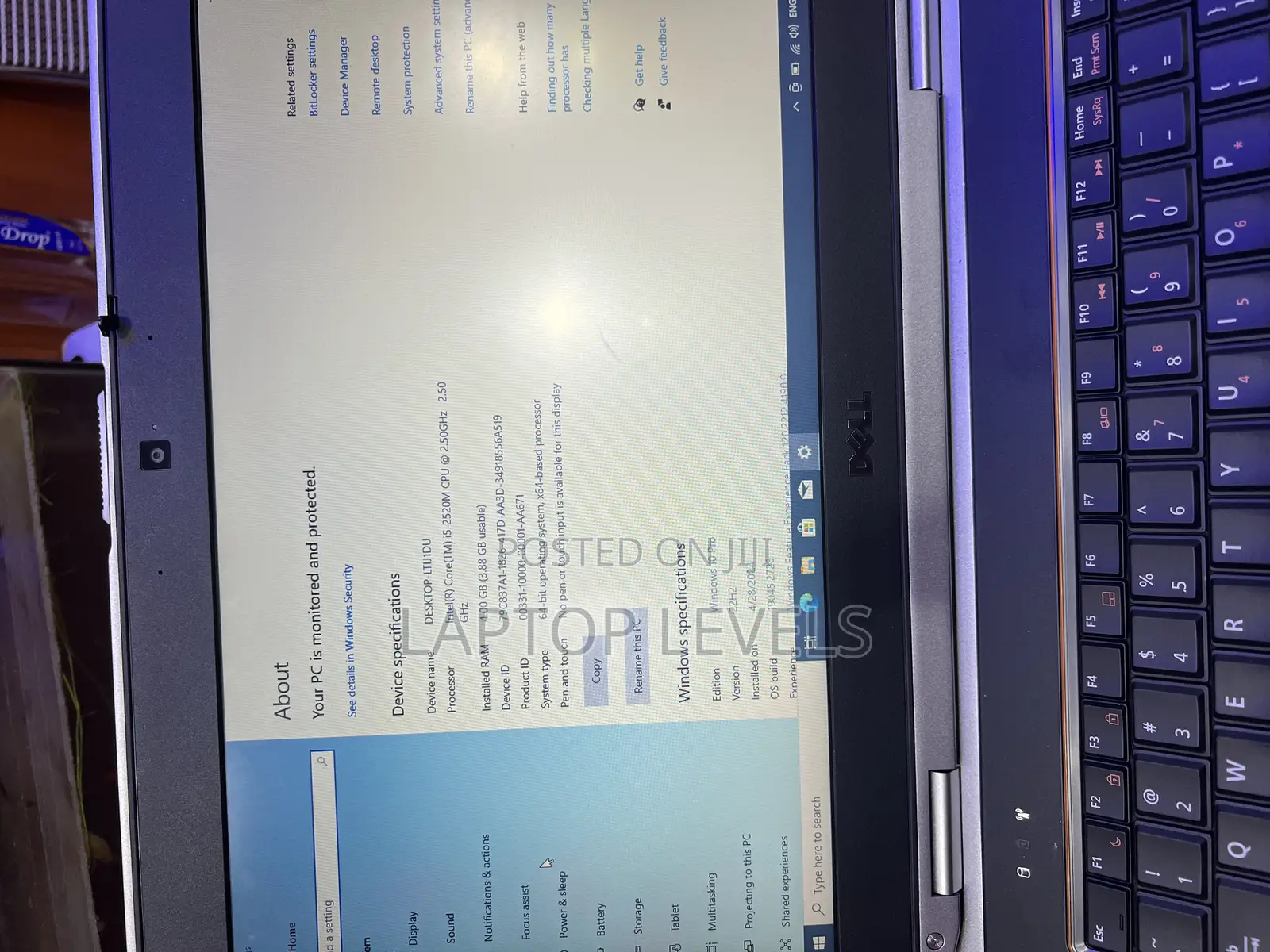 Laptop Dell Latitude E6420 4GB Intel Core I5 HDD 500GB