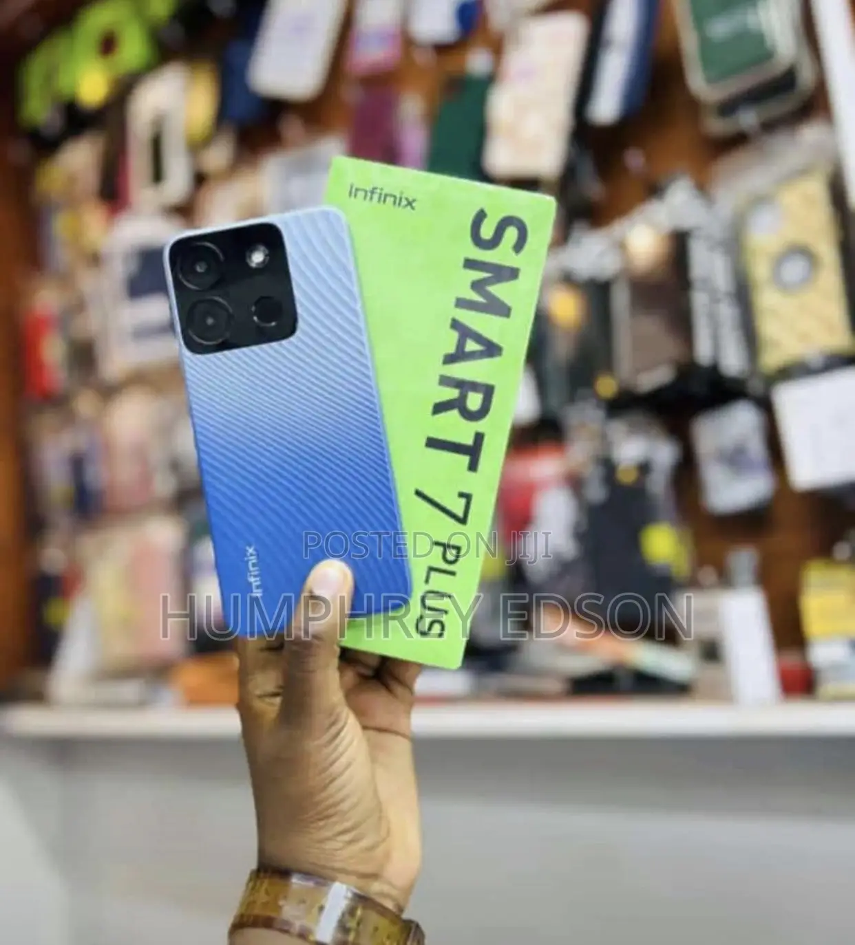New Infinix Smart 7 Plus 64 GB Blue