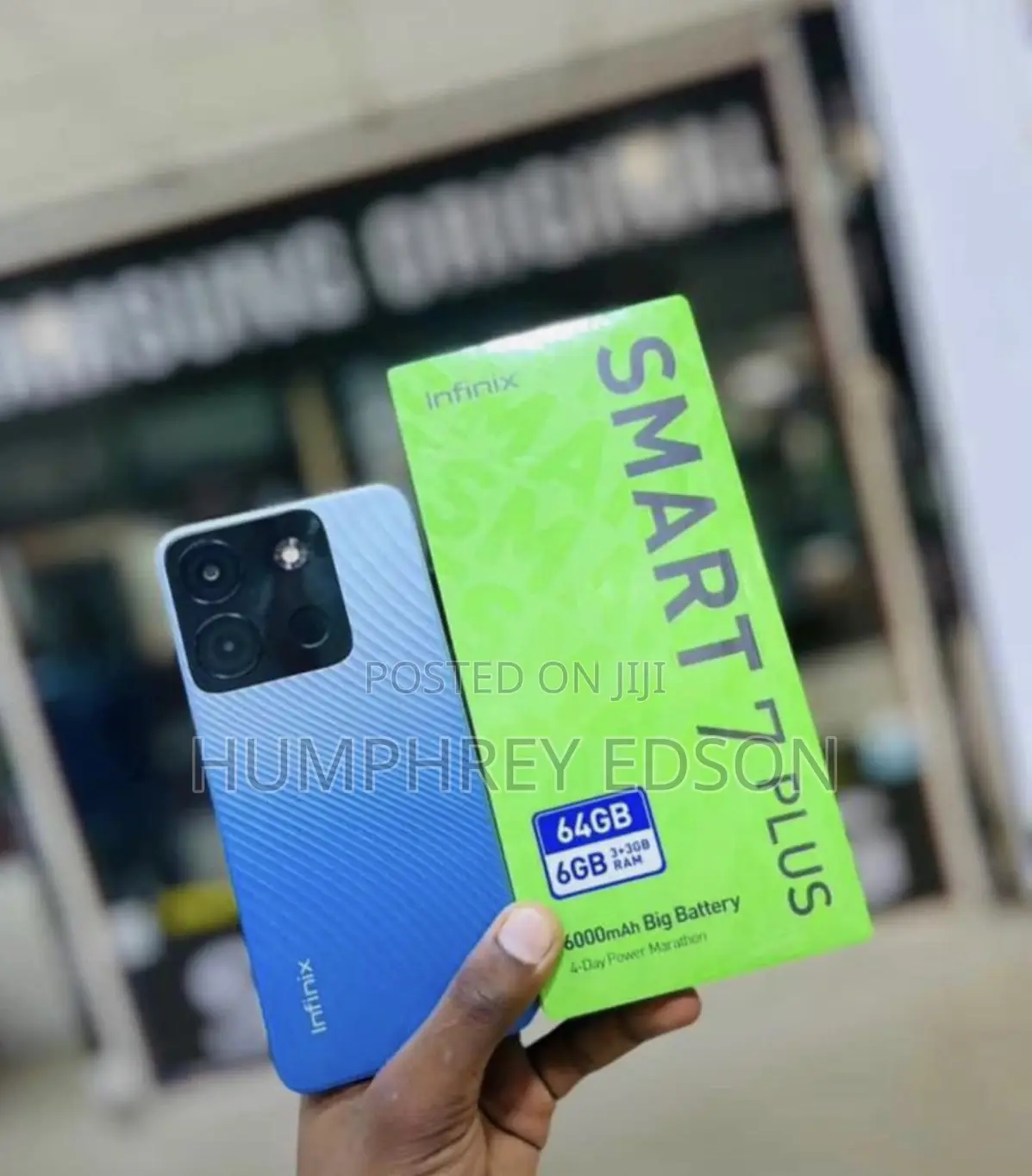 New Infinix Smart 7 Plus 64 GB Blue