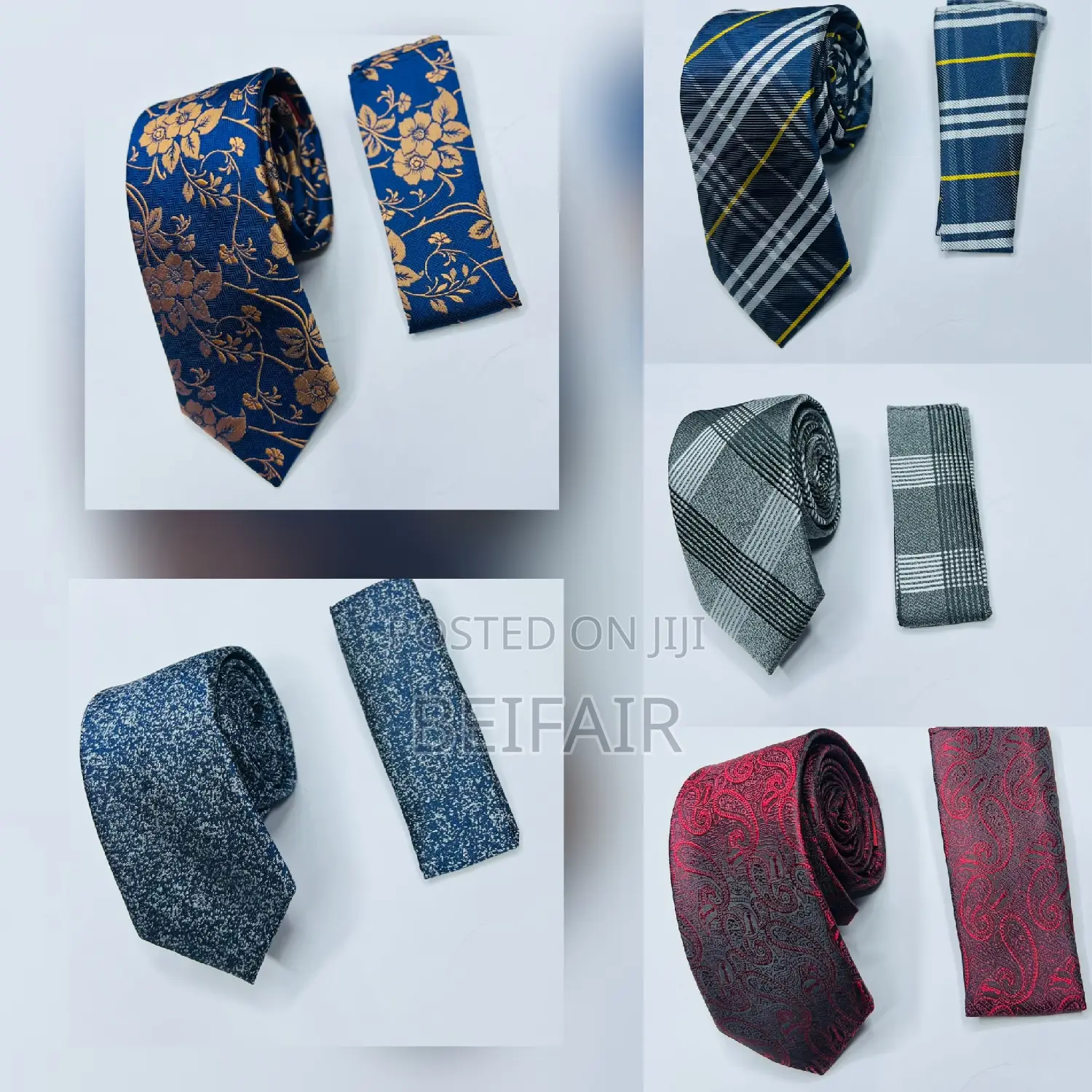 Tie and Pocket Square | Tai Na Kitambaa Cha Mfukoni