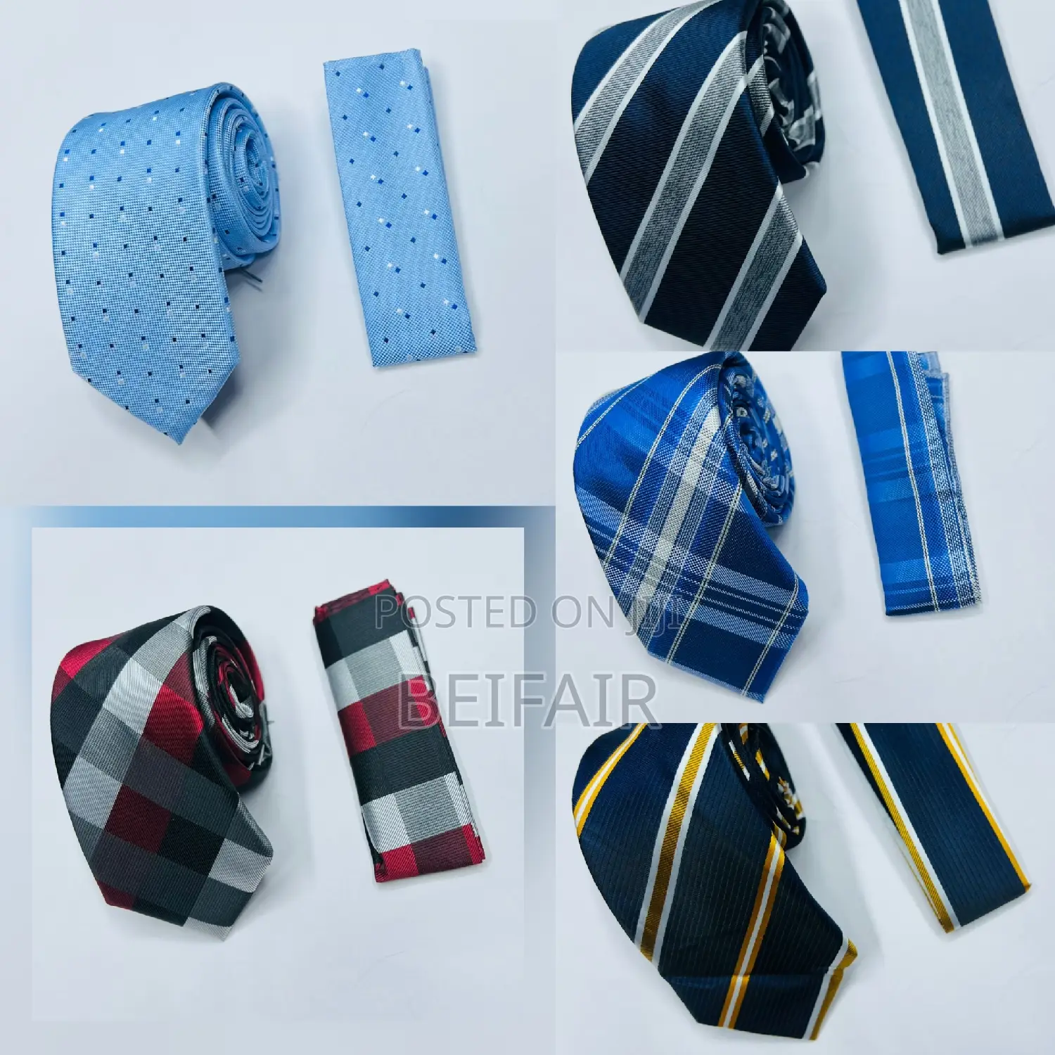 Tie and Pocket Square | Tai Na Kitambaa Cha Mfukoni