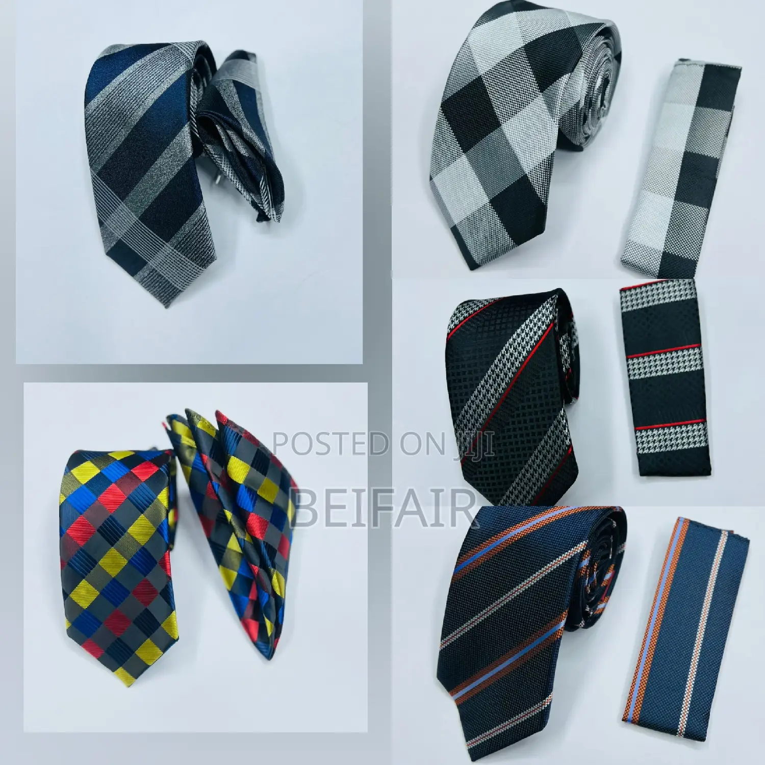 Tai Na Kitambaa Cha Mfukoni | Tie and Pocket Square