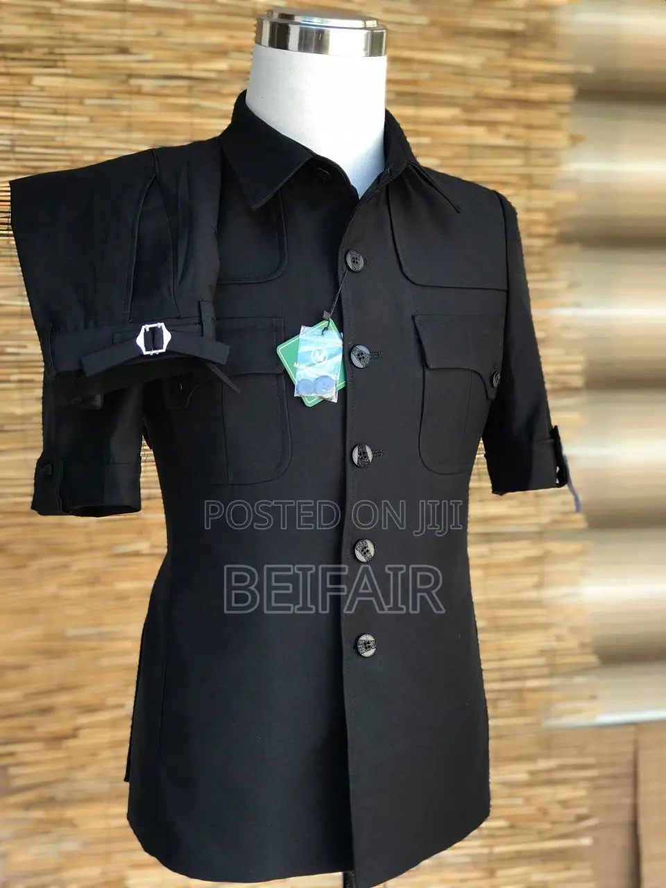 Kaunda Suti Mikono Mifupi | Short Sleeves Kaunda Suits