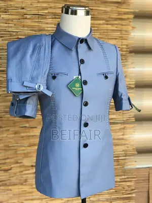 Kaunda Suti Za Kiume | Men's Kaunda Suits | Short Sleeves