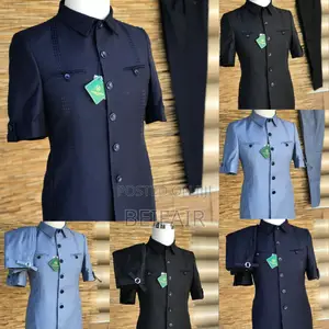 Kaunda Suti Mikono Mifupi | Short Sleeves Kaunda Suits