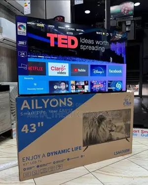 Ailyons Television 43inch Smart Frameless