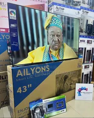 Ailyons Television 43inch Smart Frameless