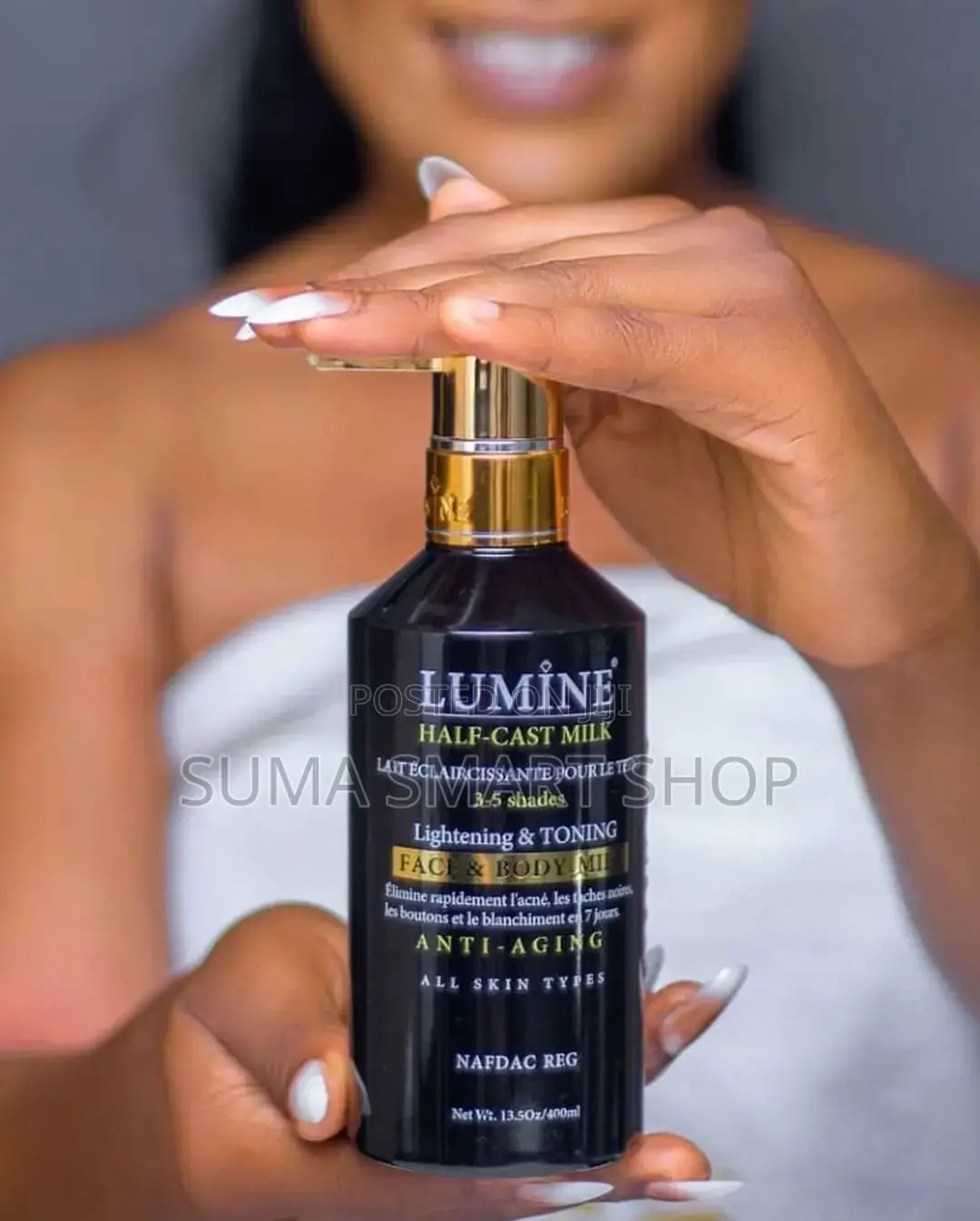 LUMINE Half-Cast Lightening Body Milk .