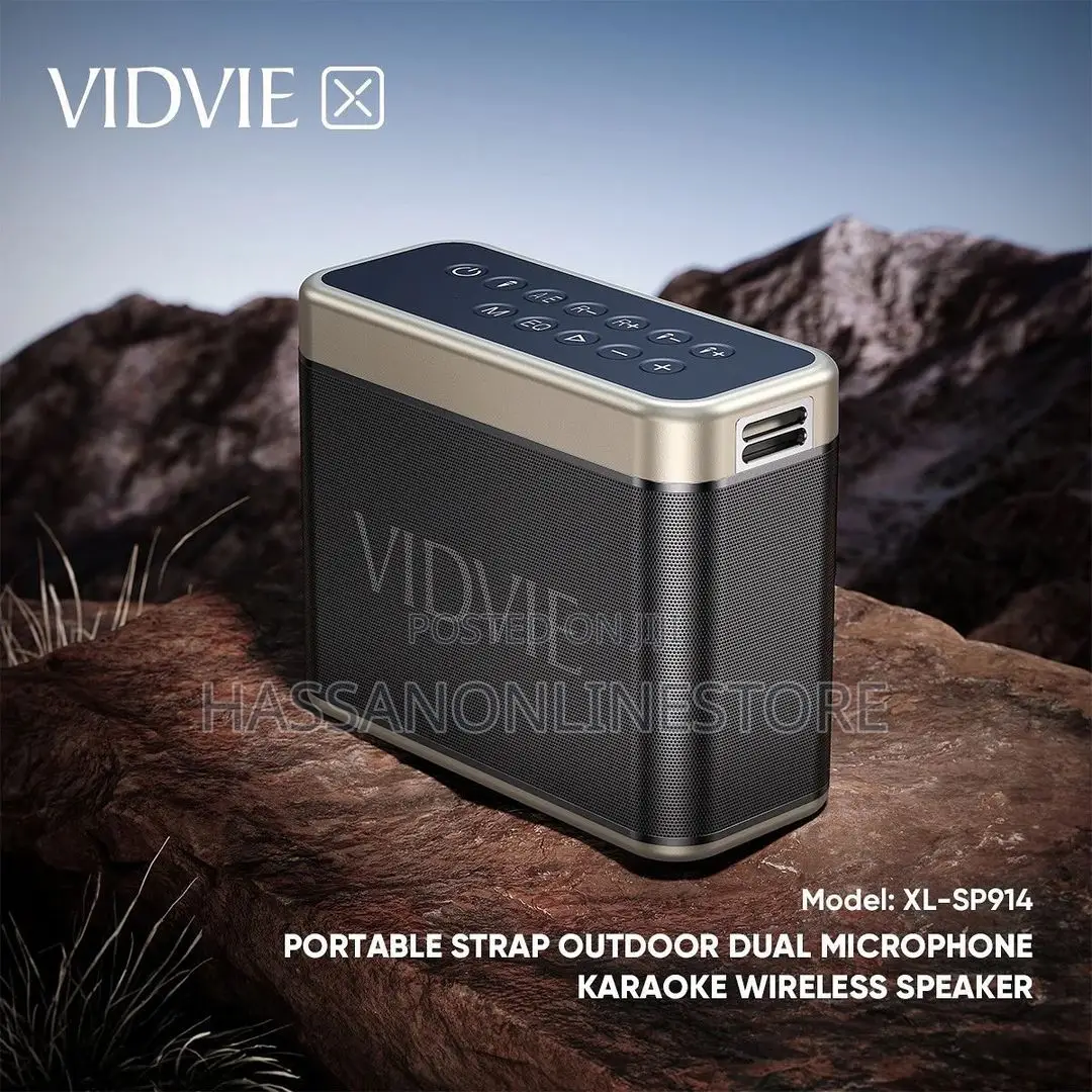 Vidvie Outdoor Dual Microphone Karaoke Speaker XL SP914