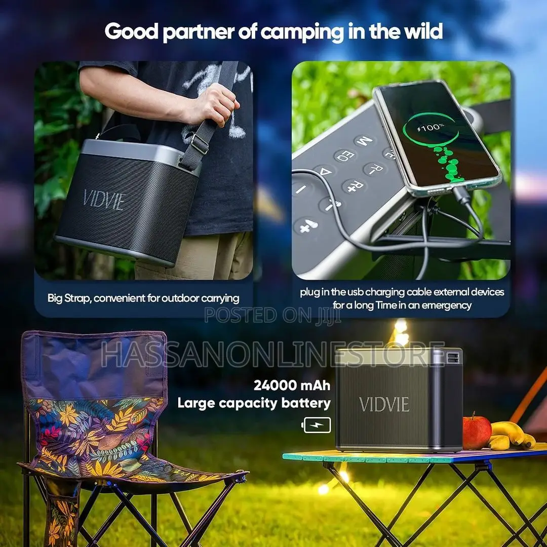Vidvie Outdoor Dual Microphone Karaoke Speaker XL SP914