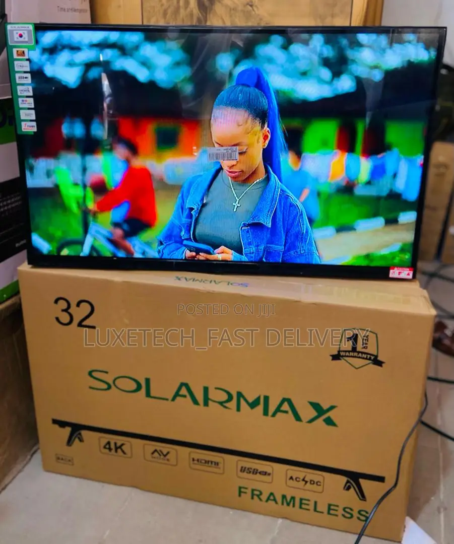 Solarmax 32 Inches Smart Tv Full Hd Quality Resolution