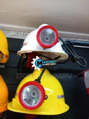 Photo - Protective Helment + Mining Torch RECHAGIABLE
