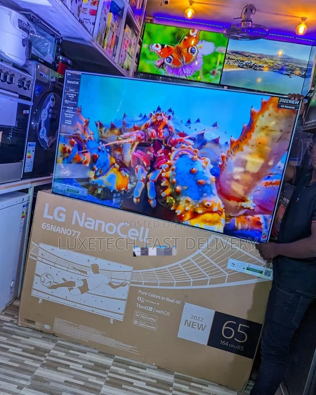 LG 65" Nano77 Smart Uhd TV Nanocell