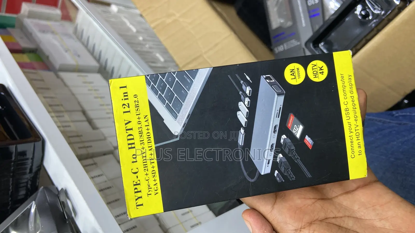 12 in 1 Type-C Docking Station