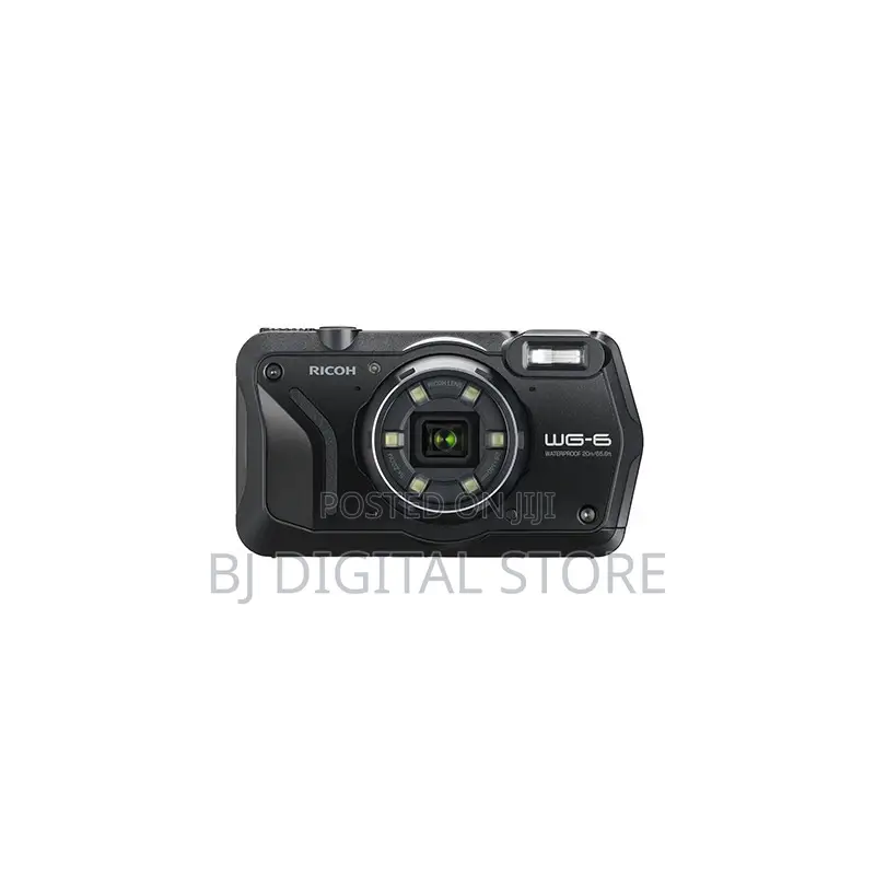 Ricoh WG-6 Digital Camera (Black)