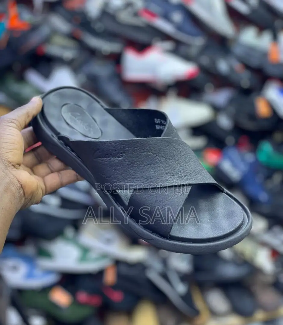 Open Shoes for Mens Clarks Material