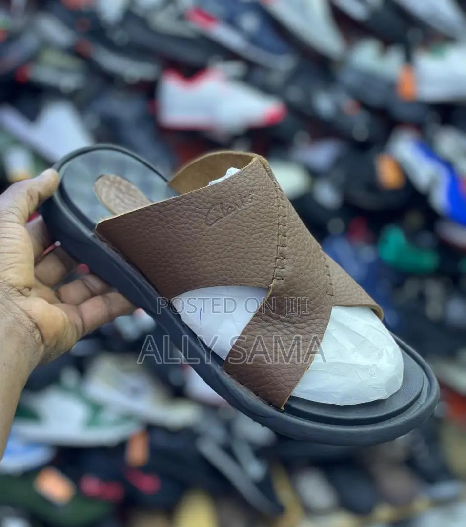 Open Shoes for Mens Clarks Material
