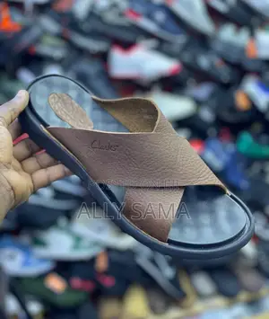 Open Shoes for Mens Clarks Material