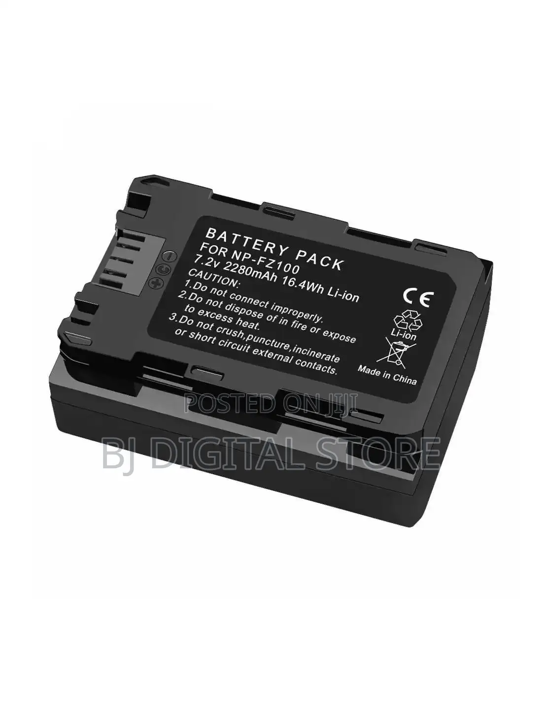 Sony NP-FZ100 Rechargeable Lithium-Ion Battery (2280mah)