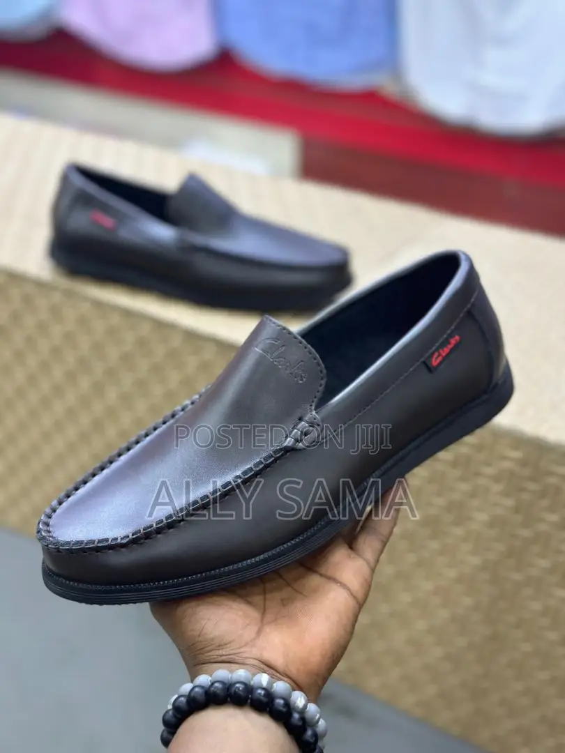 Mens Loafers Clarks Black