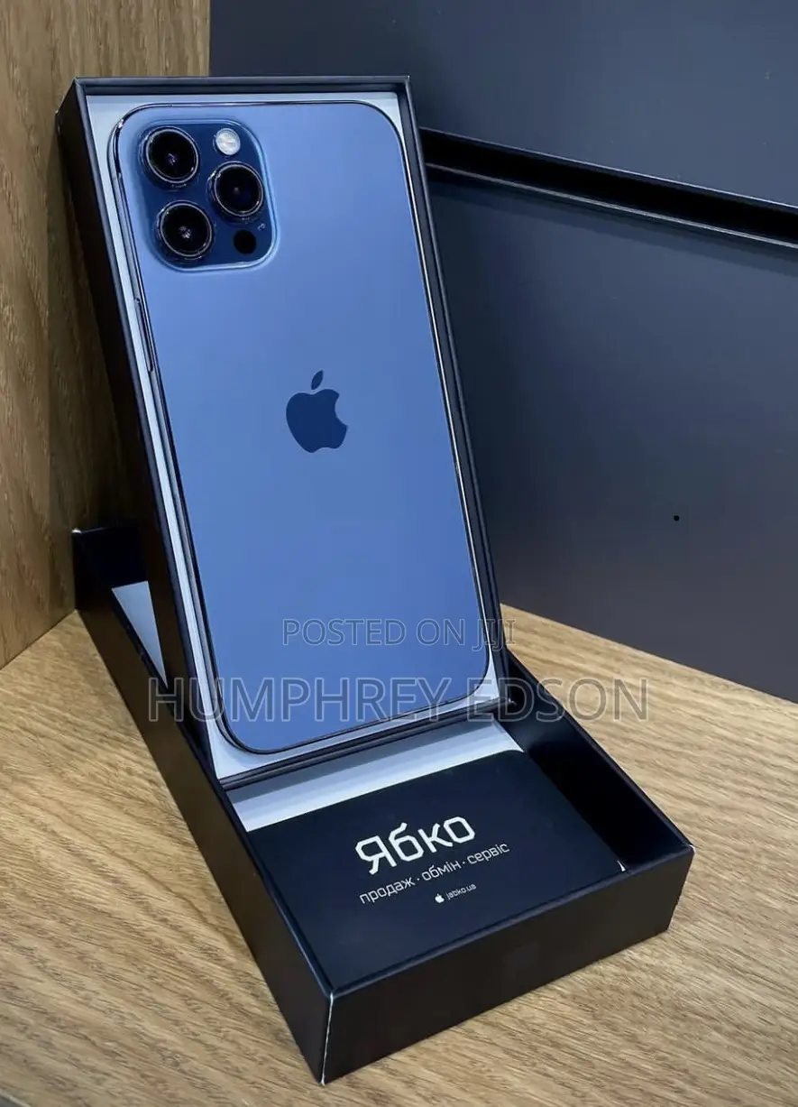 New Apple iPhone 12 Pro Max 256 GB Blue