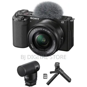 Sony ZV-E10 Mirrorless Camera With 16-50mm Lens and Kit