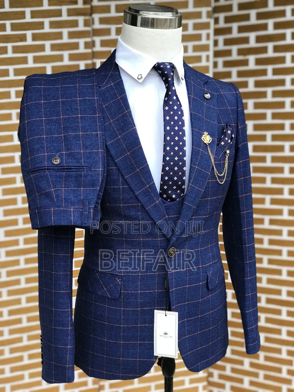 Suti Za Kiume | Men's Suits | High Class | Navy Blue