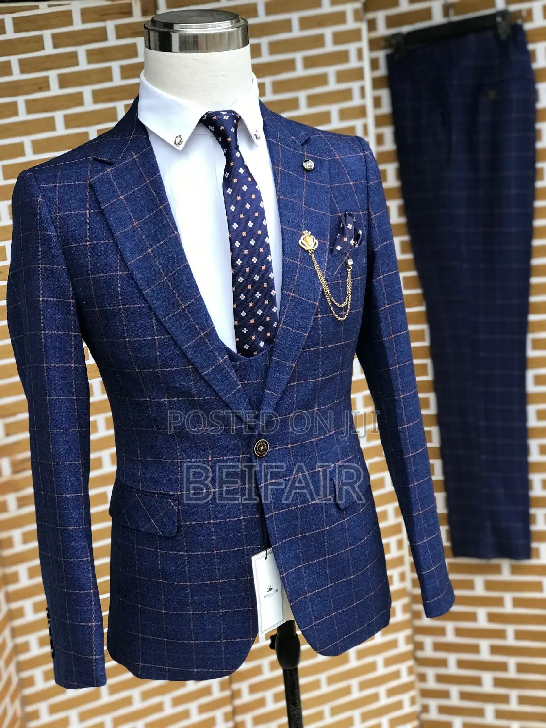 Suti Za Kiume | Men's Suits | High Class | Navy Blue