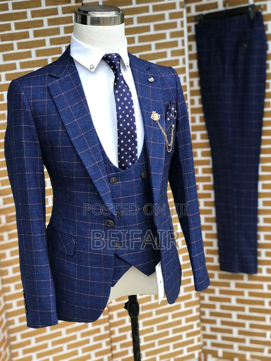 Suti Za Kiume | Men's Suits | High Class | Navy Blue