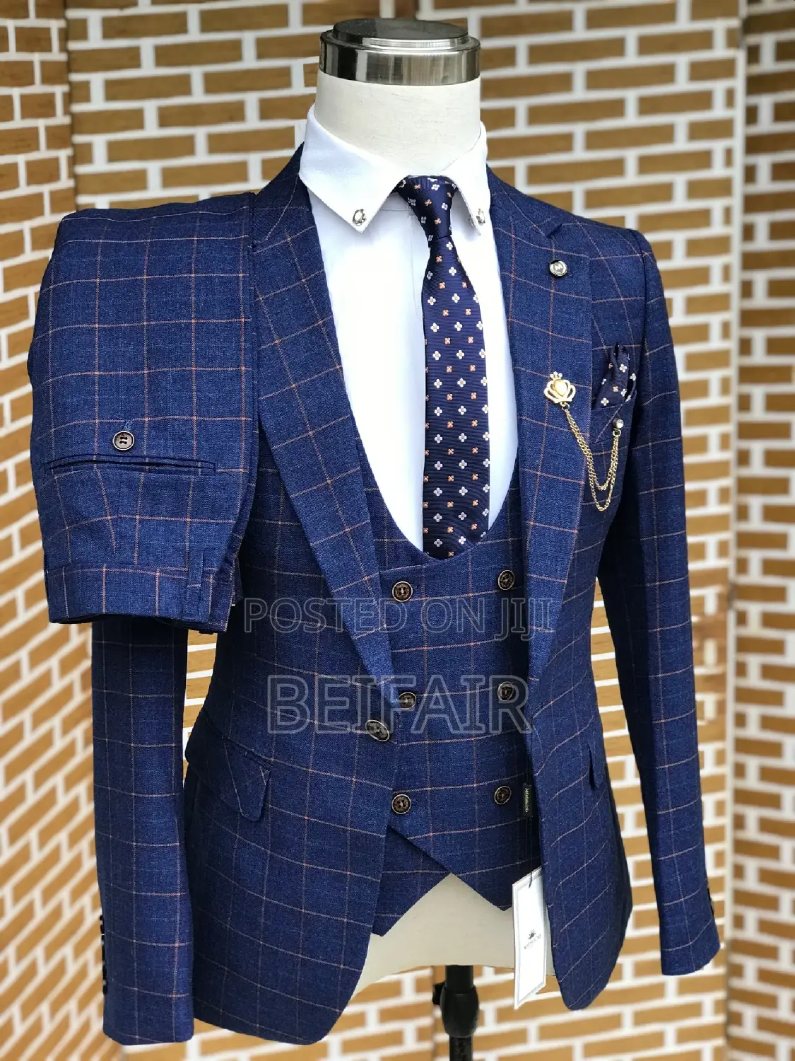 Suti Za Kiume | Men's Suits | High Class | Navy Blue
