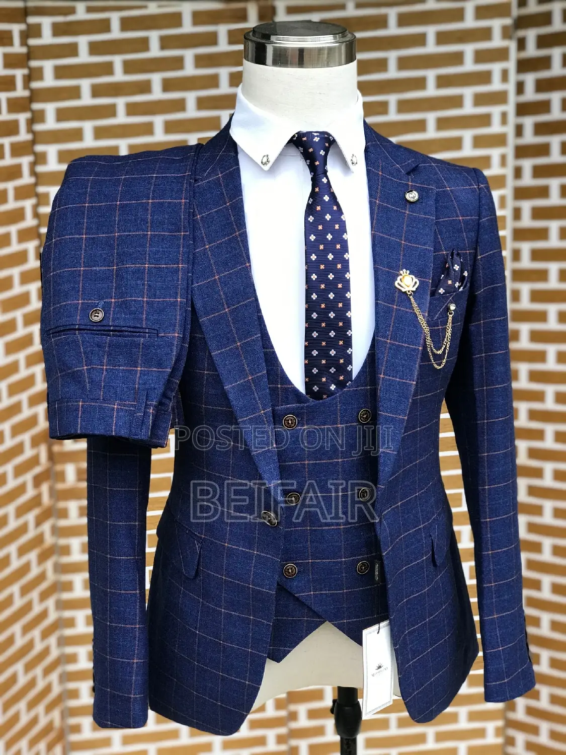 Suti Za Kiume | Men's Suits | High Class | Navy Blue