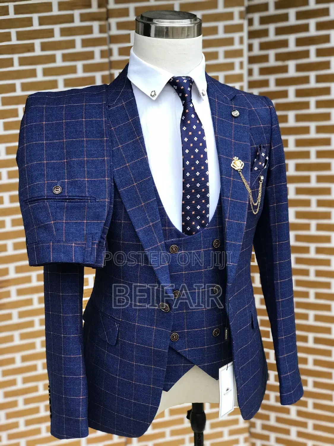 Suti Za Kiume | Men's Suits | High Class | Navy Blue