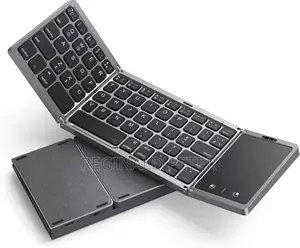 Foldable Bluetooth Keyboard Touchpad Rechargeable