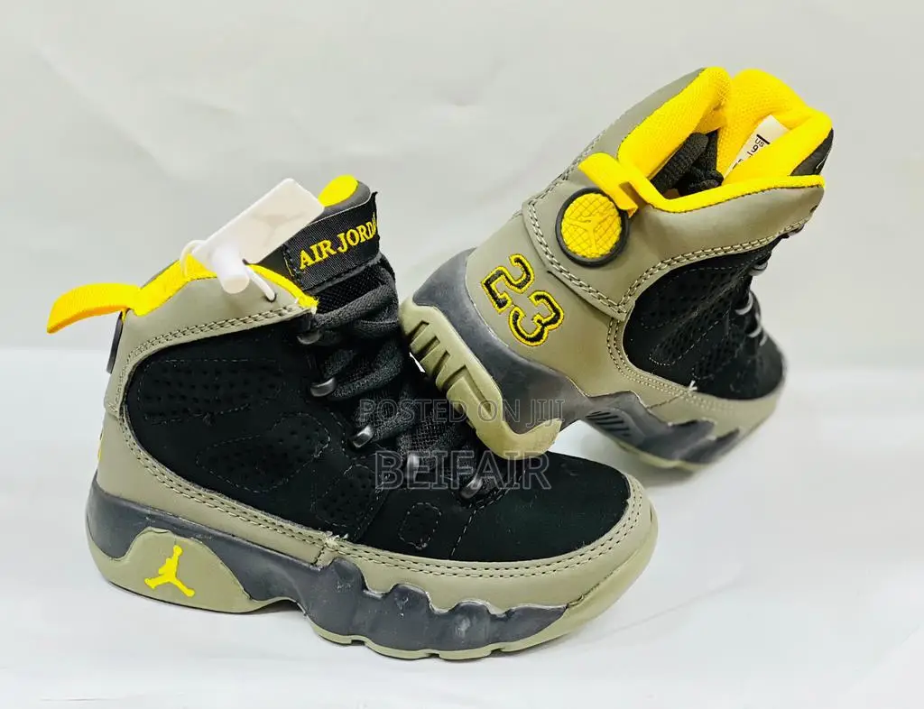 Jordan Nine | Raba Za Watoto | Kids Sneakers