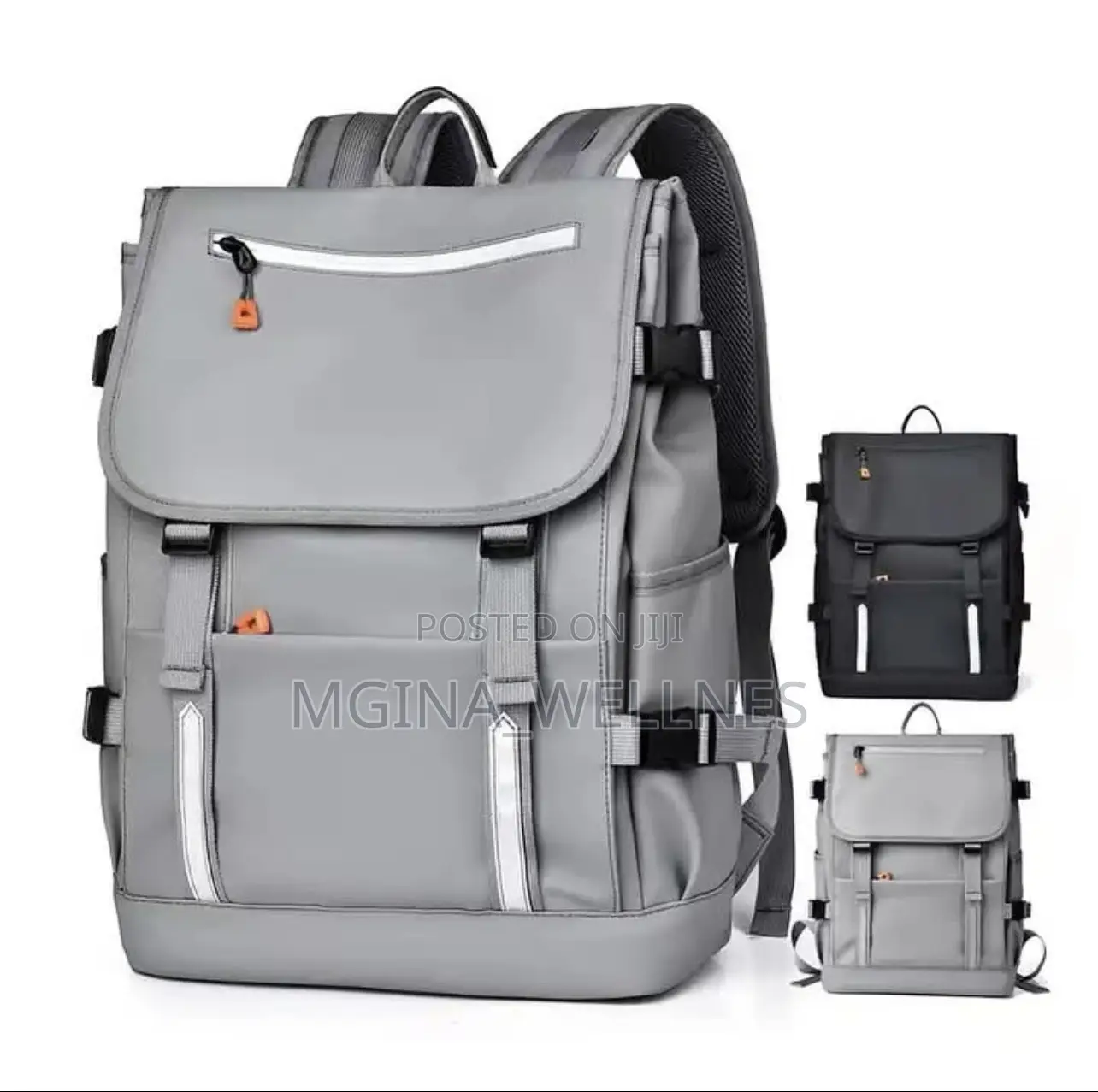 Pure Fabric Waterproof Backpack Bag