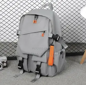 Fabric Backpack Bag With Charge Port and Waterproof