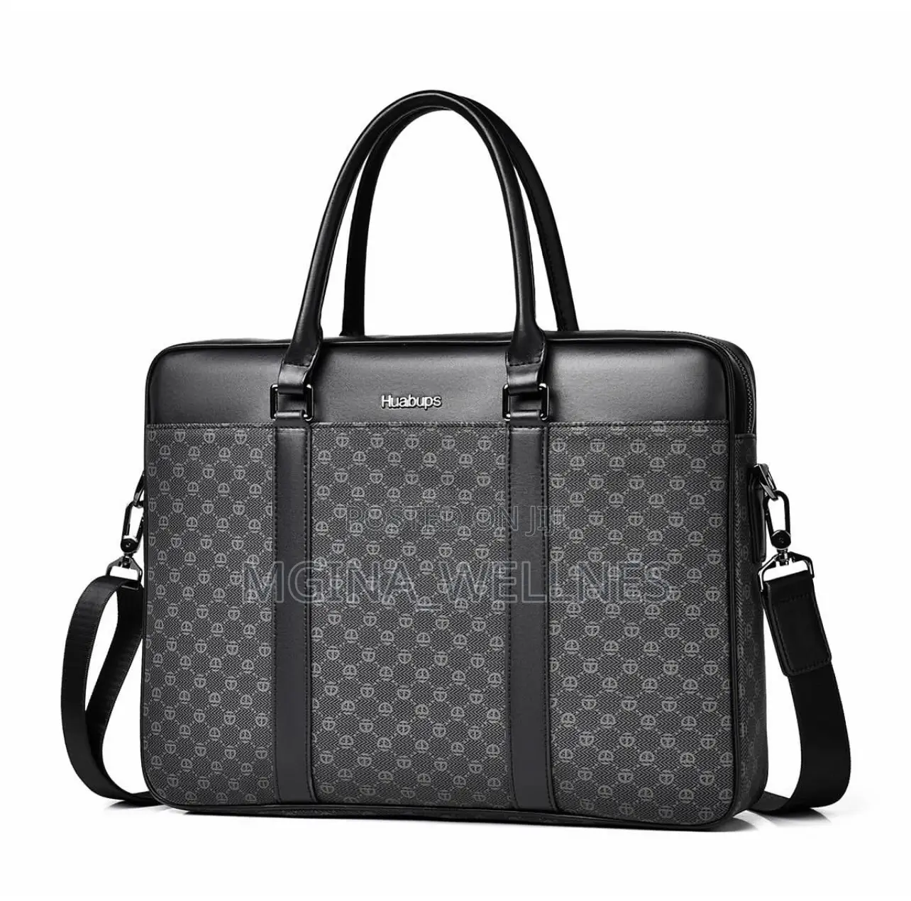 Pure Leather Blue Handbags