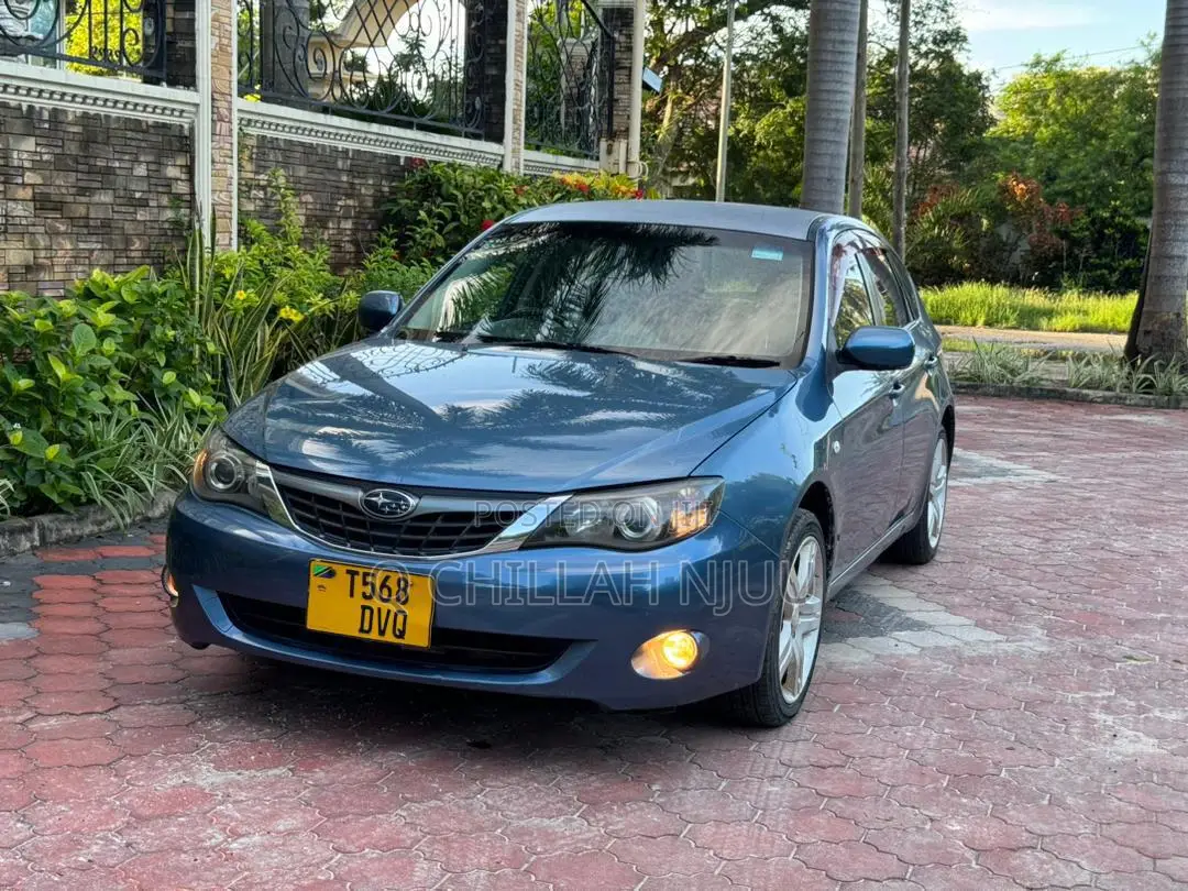 Subaru Impreza 2008 Blue