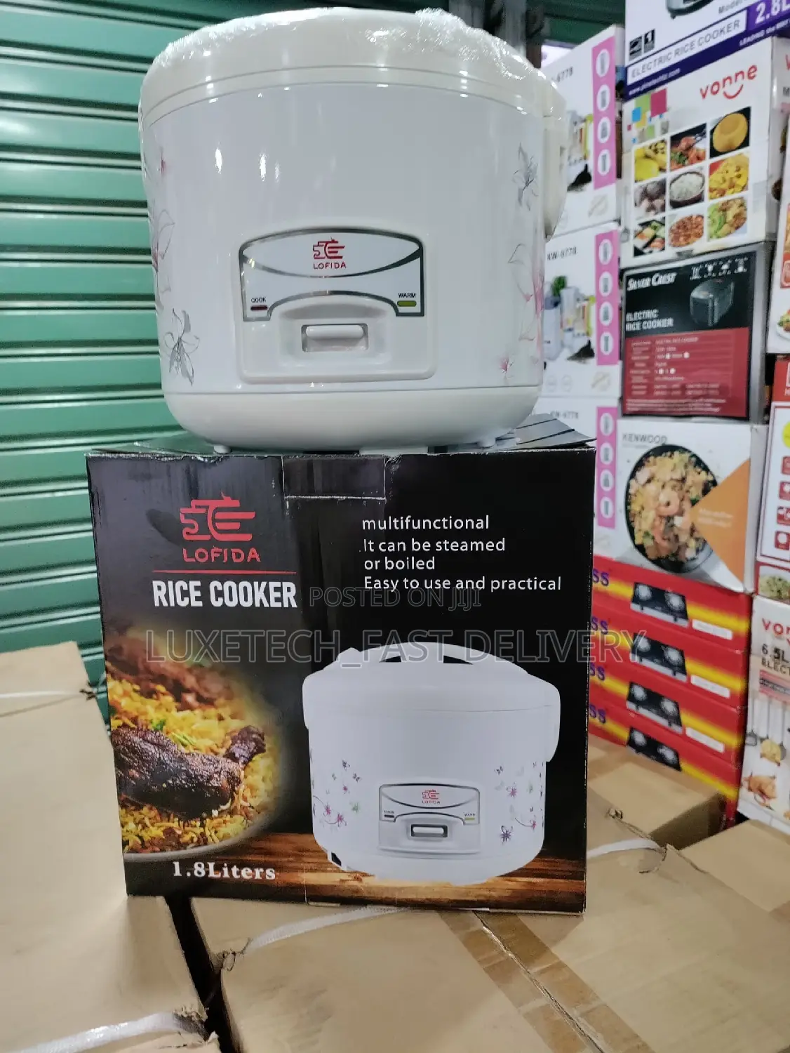 Electric Rice Cooker 1.8L High Quality Cooker/Steam and Boil