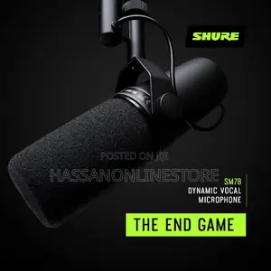 Shure Sm7b Dynamic Vocal Microphone